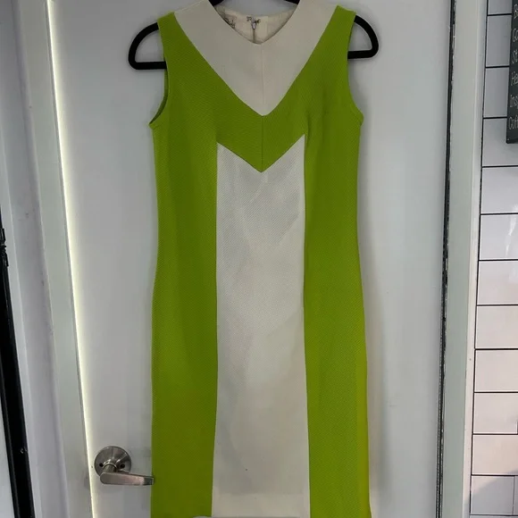 Vintage Burt Stanley Mini Shift Dress - Colorblock - Picture 2 of 3